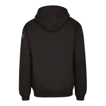 Hoodie schwarz grau XXS
