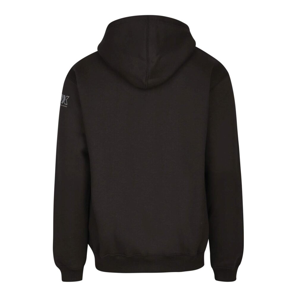 Hoodie schwarz grau XXS