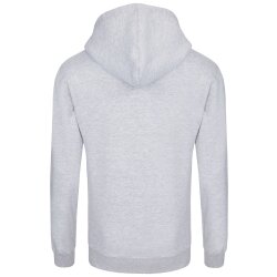 Hoodie grau schwarz XL