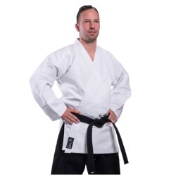 Karate Jacke 8 UZ weiß 160