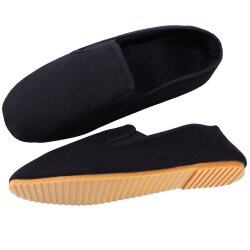 Kung Fu Schuhe Slipper schwarz