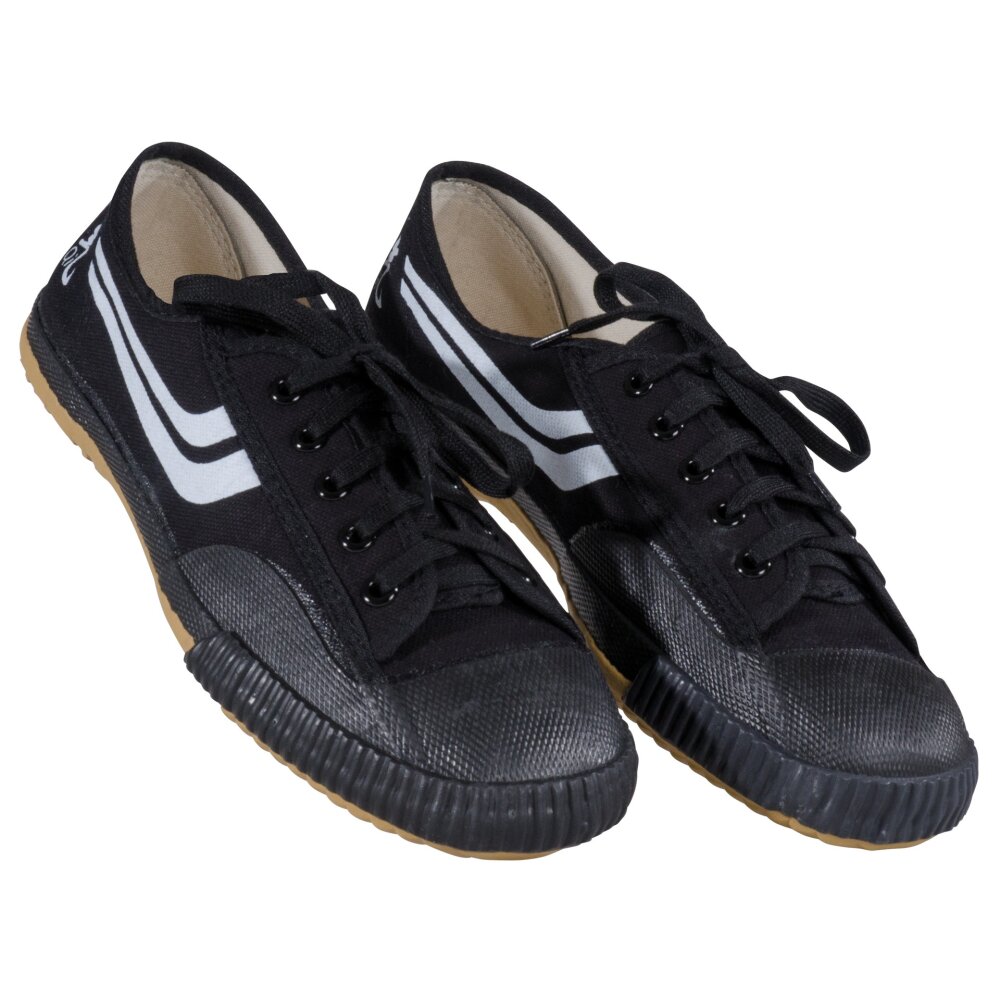 Segeltuchschuhe Wushu Kung Fu schwarz 41