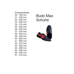 Budo-Max Kampfsportschuhe schwarz Kinder Erwachsene 41
