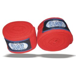 Basic Boxbandagen 2,5 m elastisch Farben rot
