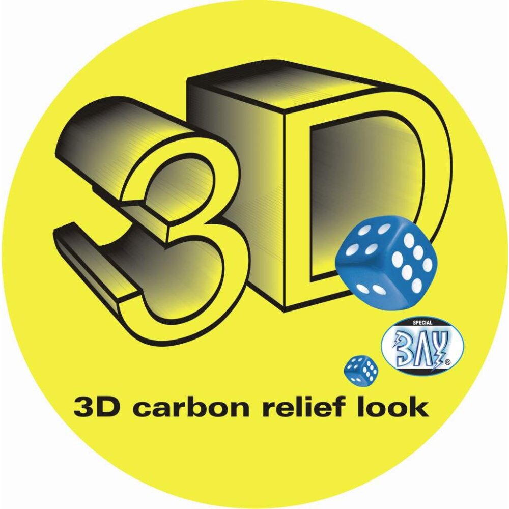Carbon 3D Look Boxbandagen 3,5 Farben
