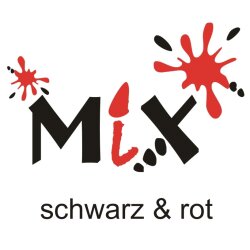Mix Set Boxbandagen 2,5 m schwarz rot