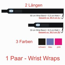 20 Jahre Jubel Angebot - Wrist Wraps MegaHold 65 cm (L) Handbandagen Gelenkbandagen Boxen Gewichtheben