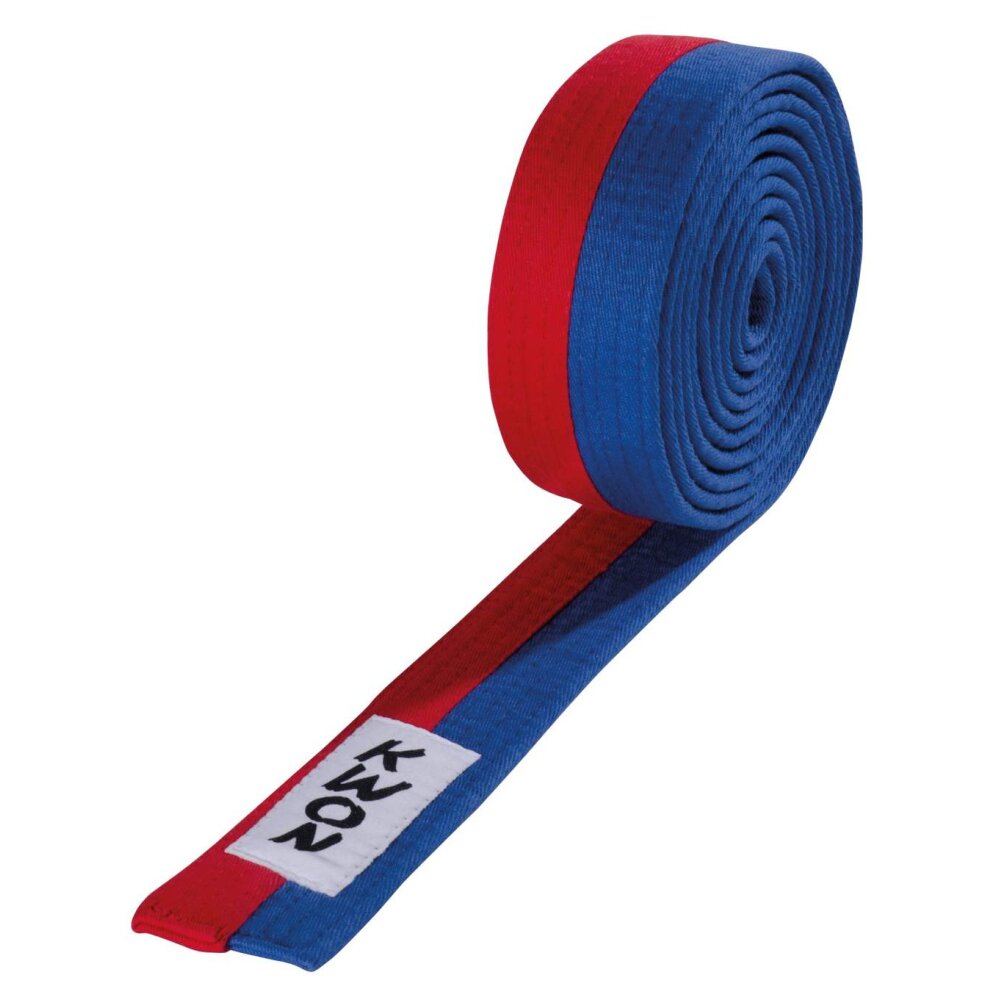 2-farbige Budogürtel  braun/lila 240