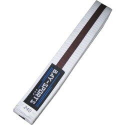 3-farbige Budog&uuml;rtel wei&szlig;/blau/wei&szlig; 200