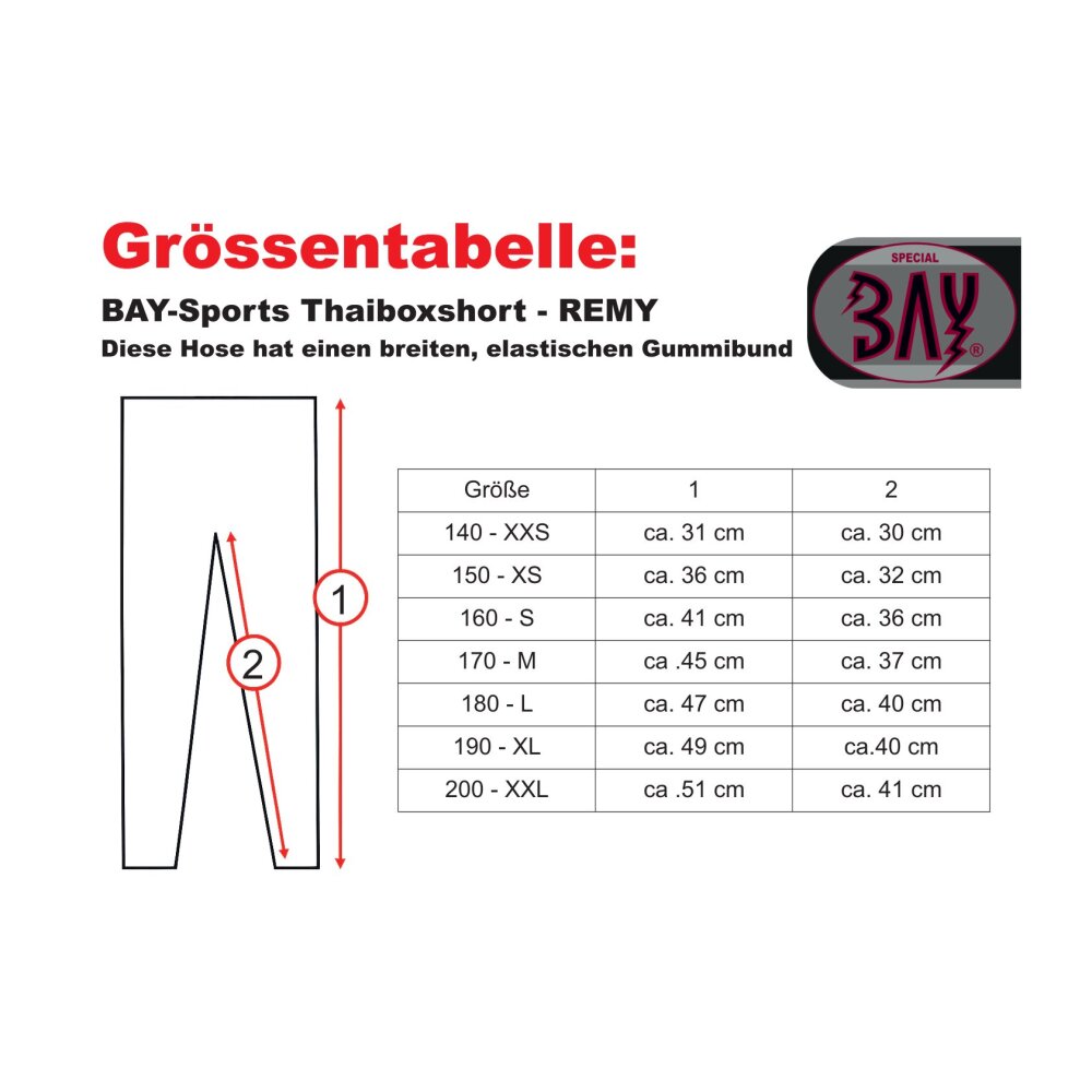 Remy Thaiboxhose pink/schwarz XL