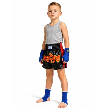 Remy Thaiboxhose schwarz/rot XL