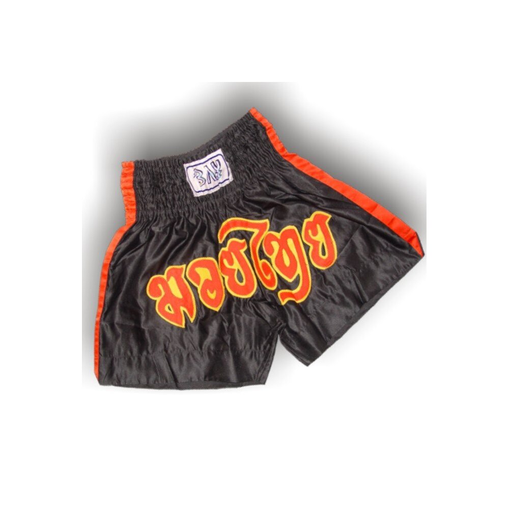 Remy Thaiboxhose schwarz/rot XXL