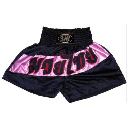 Fashion Thaiboxhose pink /schwarz L