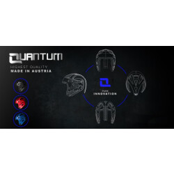 Kopfschutz Quantum RV Revolution blau L