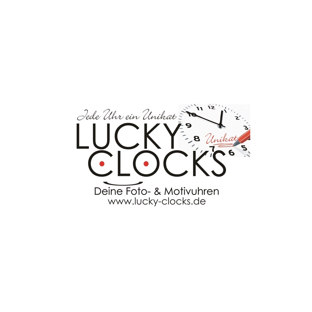 Lernuhr Wanduhr mit Wunschname Kickboxen Kinder mit persönlicher Widmung schwarz schleichend/leise