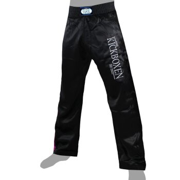 Stick Kickboxhose komplett schwarz 160 (S)