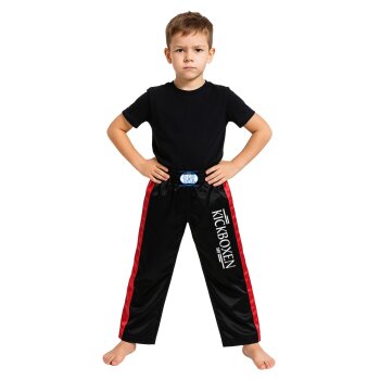 Stick Kickboxhose komplett schwarz 160 (S)