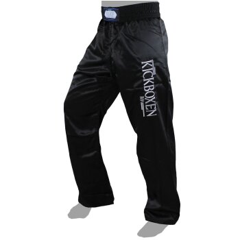 Stick Kickboxhose komplett schwarz 160 (S)