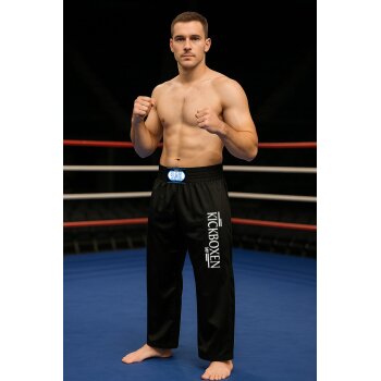 Stick Kickboxhose komplett schwarz 160 (S)