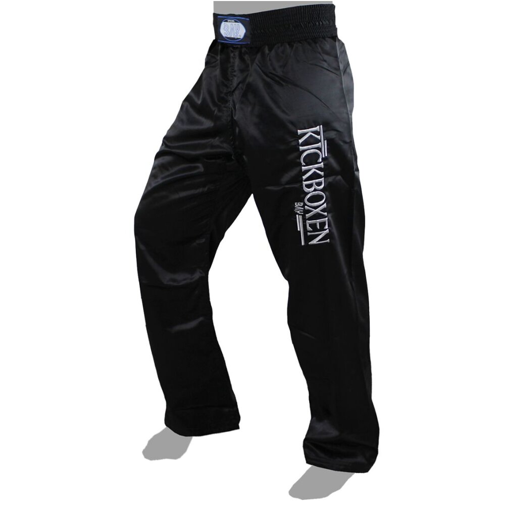 Stick Kickboxhose komplett schwarz 160 (S)