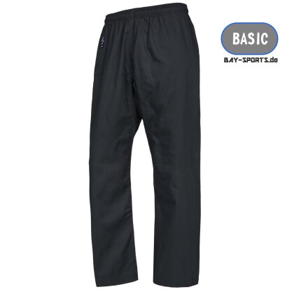 Baumwollhose Basic 8 UZ schwarz 190
