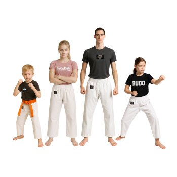 Kampfsporthose Traditional Basic 2025 weiß 100% Baumwolle 8 UZ 130