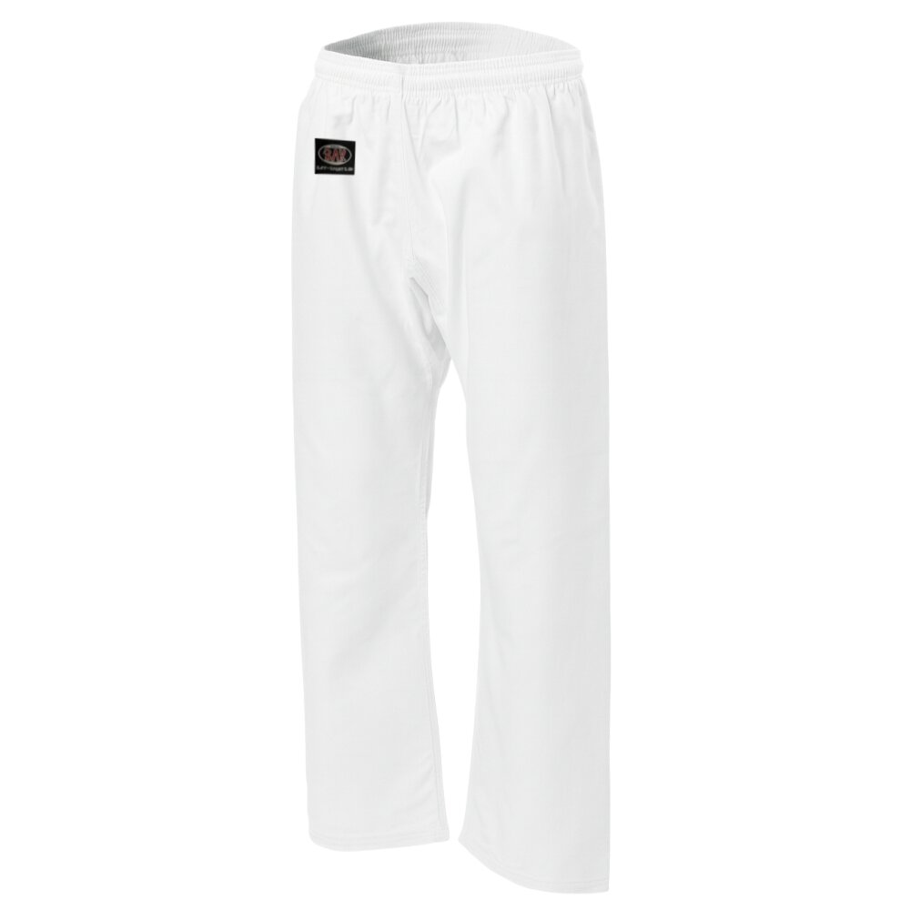 Kampfsporthose Traditional Basic 2025 weiß 100% Baumwolle 8 UZ 130