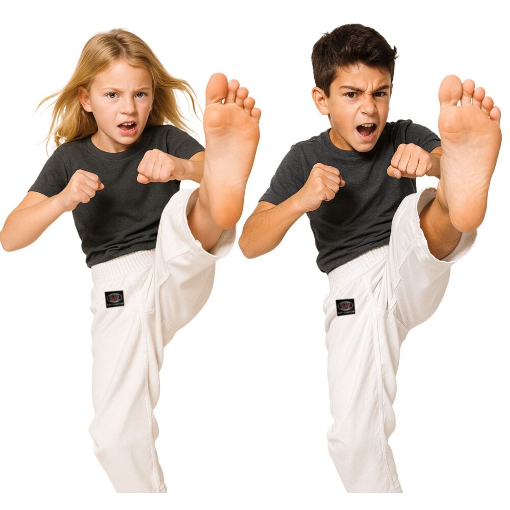 Kampfsporthose Traditional Basic 2025 weiß 100% Baumwolle 8 UZ 130