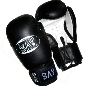 Future Boxhandschuhe schwarz/weiß 18 Unzen