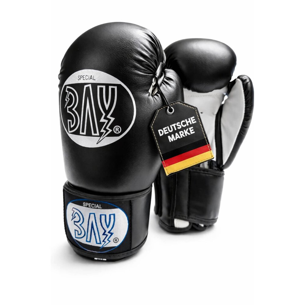 Future Boxhandschuhe schwarz/weiß 18 Unzen
