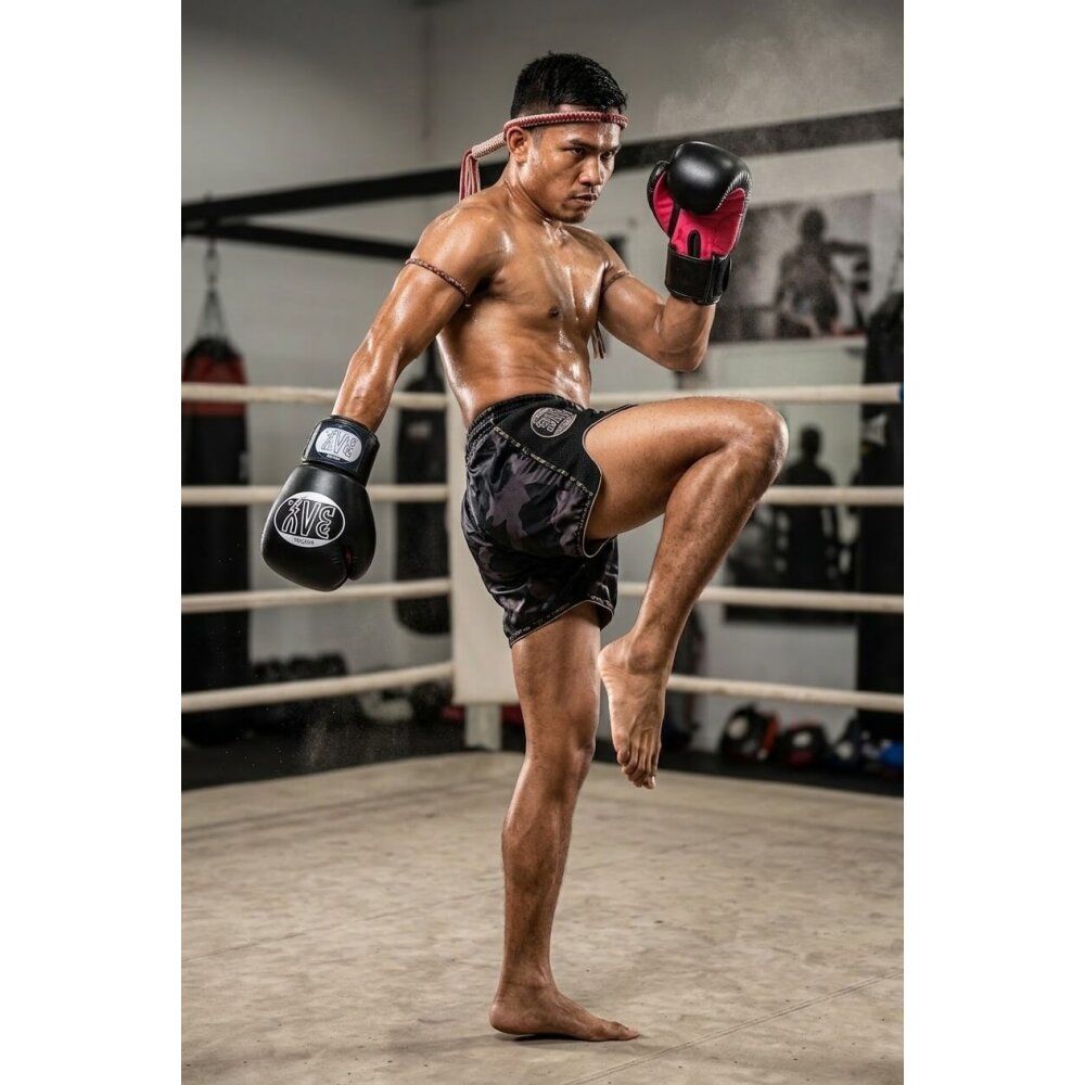 Future Boxhandschuhe schwarz/pink 12 Unzen