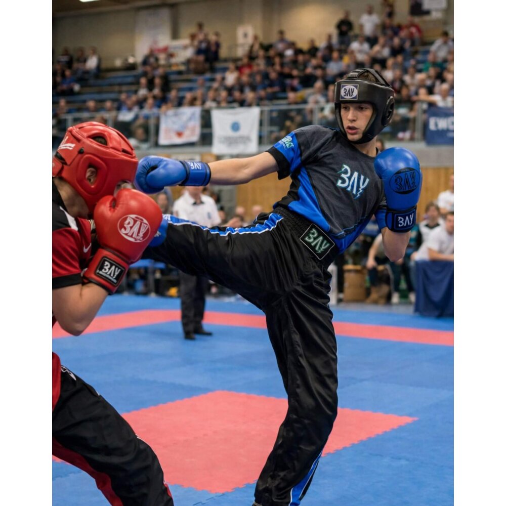 Future Boxhandschuhe blau 10 Unzen