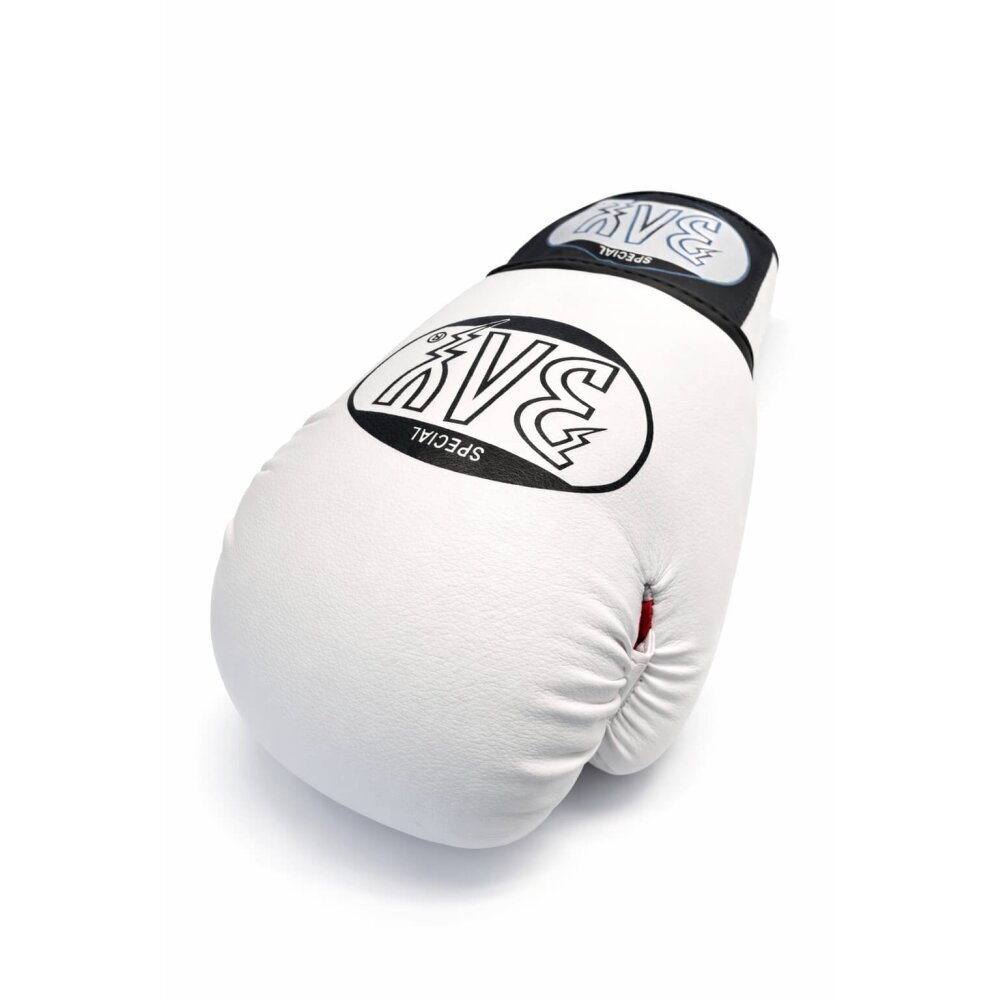 Future Boxhandschuhe weiß / rot 10 Unzen