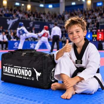 Sporttasche mein Sport TKD Taekwondo schwarz 70 cm
