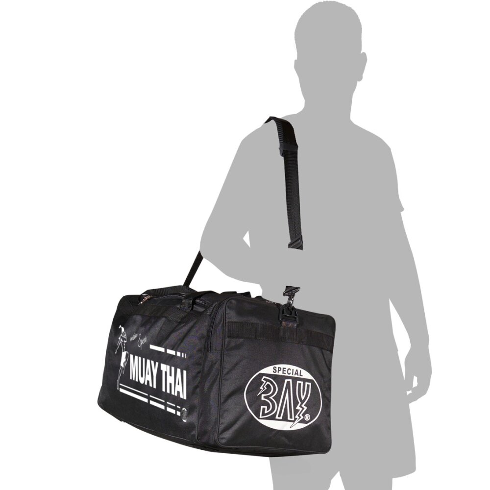 20 Jahre Jubel Angebot - Sporttasche mein Sport Muay Thai Thaiboxen schwarz 70 cm