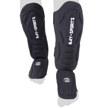 Spann- Schienbeinschutz Black Demon Style schwarz S