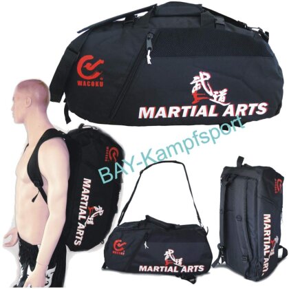 Rucksacktasche PX Sporttasche Martial Arts schwarz XL 70 cm