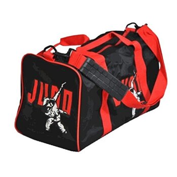 Sporttasche für Kinder Judo schwarz/rot 48 cm