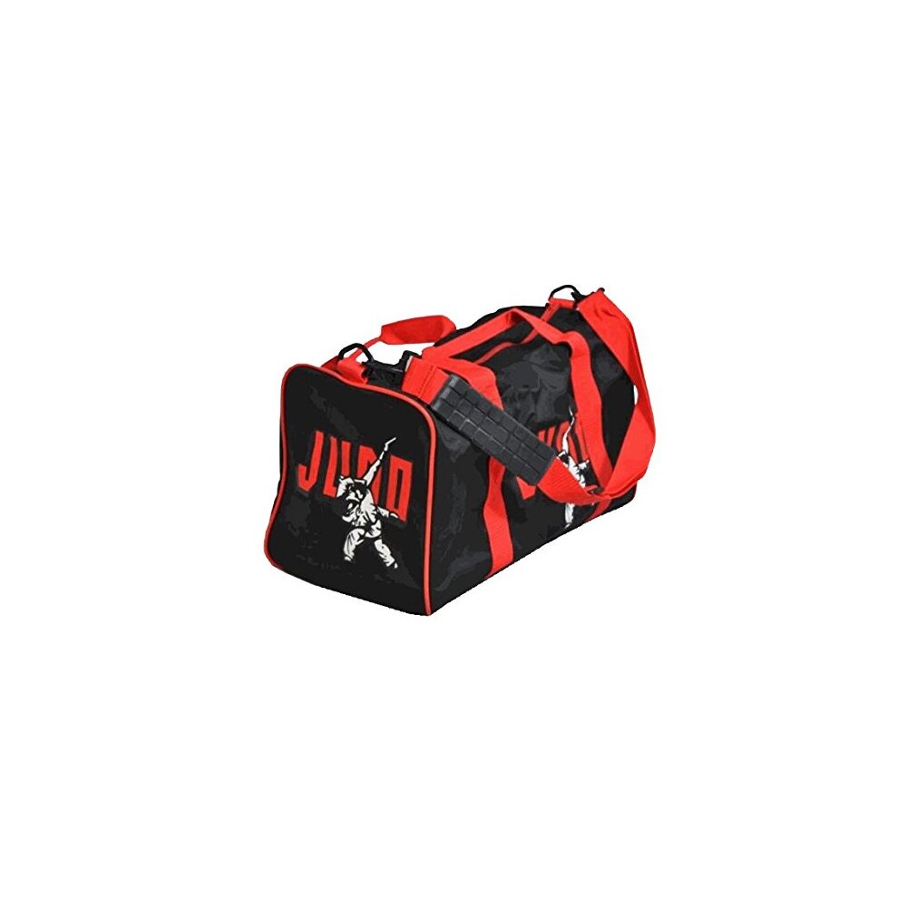 Sporttasche für Kinder Judo schwarz/rot 48 cm