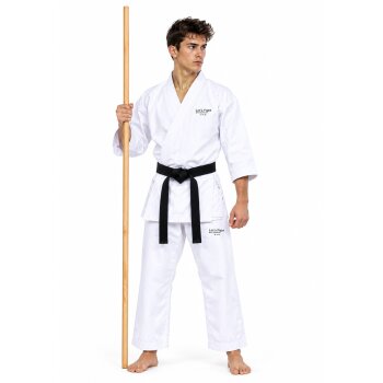 Bo 182 cm Schlagstock Rattan weiß geschliffen lackiert Langstock Stab Bostab