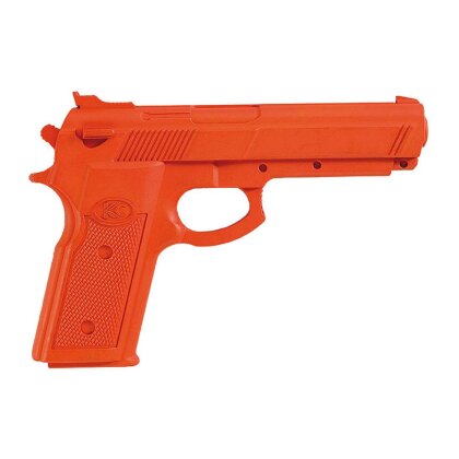 Plastikpistole orange Trainingspistole Pistole Plastik SV