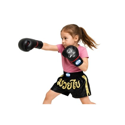 Kinder Boxhandschuhe Verstellbar - Schutzhandschuhe Für Kampfsport 6-12 Jahre
