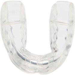 Doppel Zahnschutz SMILE PROFI mit BOX - transparent Erwachsene