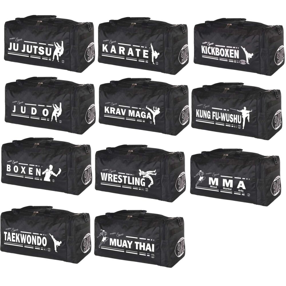 Sporttasche mein Sport Krav Maga schwarz 70 cm