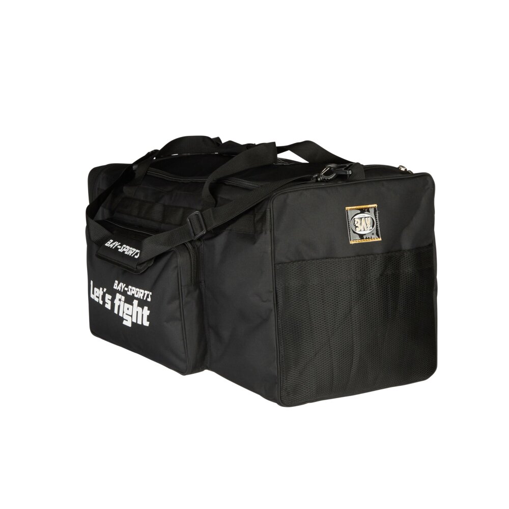 20 Jahre Jubel Angebot - Sporttasche Let´s Fight X-Large Kampfsport schwarz/gold 80 cm