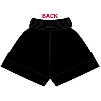ANGEBOT des Monats - Fashion Thaiboxhose schwarz/grau S