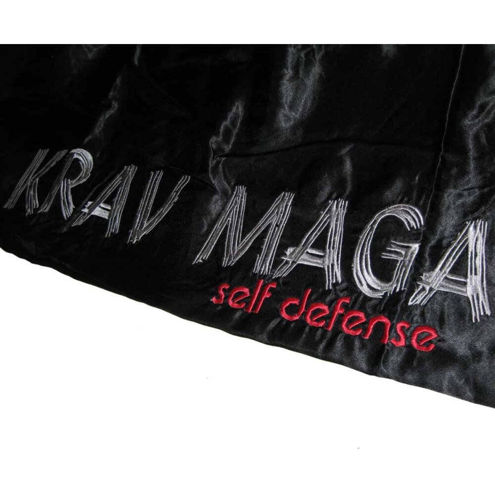 Krav Maga Hose Satin schwarz 190 (XL)