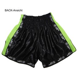 Pro-Equip Mesh Thaiboxhose XS - XXL schwarz/neon gr&uuml;n S