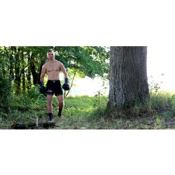 Pro-Equip Mesh Thaiboxhose XS - XXL schwarz/neon gr&uuml;n S