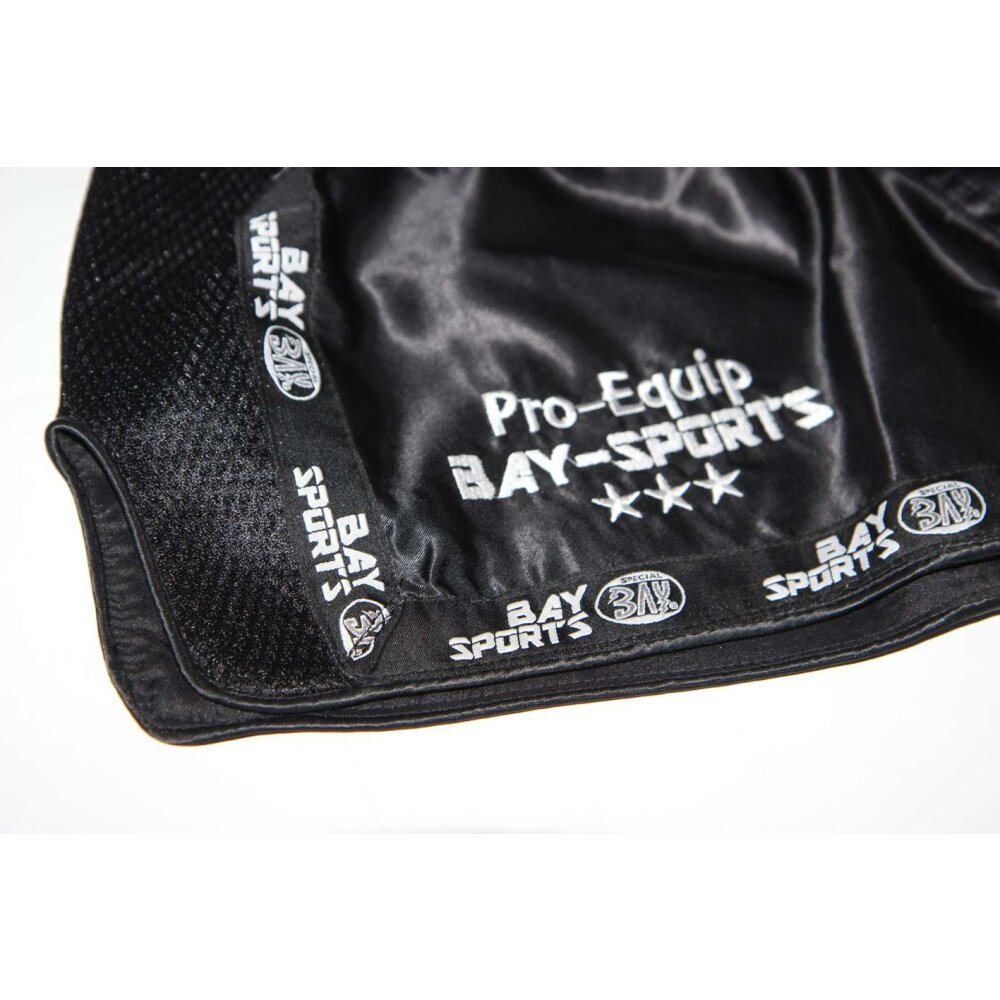 Pro-Equip Mesh Thaiboxhose XS - XXL schwarz/schwarz XXL